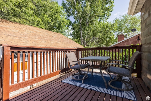 190 N 200 E, Pleasant Grove, UT 84062 - wooden deck with outdoor dining space