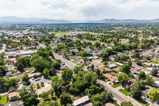 190 N 200 E, Pleasant Grove, UT 84062 - aerial perspective of suburban area featuring a mountainous background