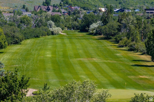 3840 N 4975 E Unit A104, Eden, UT 84310 - aerial view of a golf course