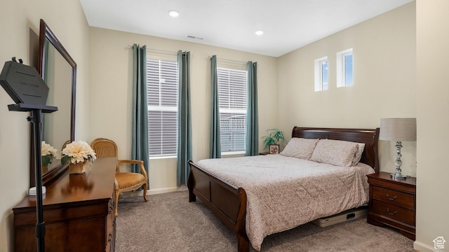 6069 W Franciscotti Dr Unit 473, South Jordan, UT 84009 - carpeted bedroom featuring baseboards and recessed lighting