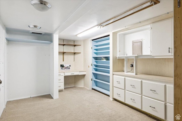 2684 E 2900 S, Millcreek, UT 84109 - spacious closet with light colored carpet and built in study area