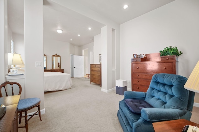 10693 S Vermillion Dr, South Jordan, UT 84009 - bedroom with light colored carpet and recessed lighting