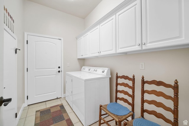 10693 S Vermillion Dr, South Jordan, UT 84009 - washroom with washing machine and clothes dryer, cabinet space, and light tile patterned floors