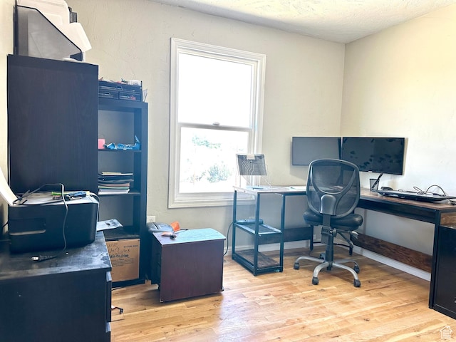 3060 S 2500 E, Vernal, UT 84078 - office featuring healthy amount of natural light and wood finished floors