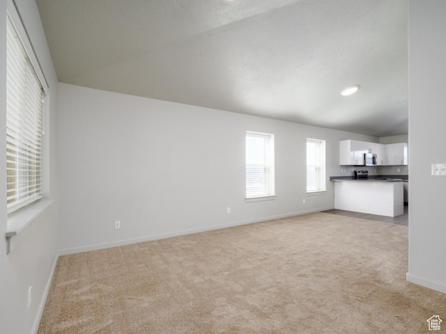 1141 E 1320 S Unit A401, Provo, UT 84606 - unfurnished living room with light colored carpet and baseboards