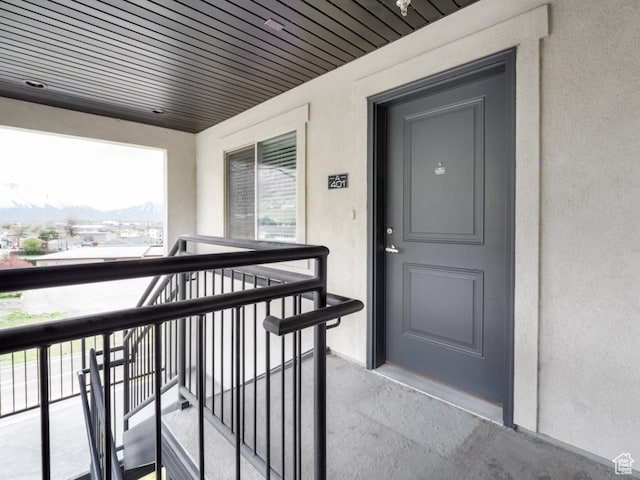 1141 E 1320 S Unit A401, Provo, UT 84606 - view of exterior entry with stucco siding and a balcony