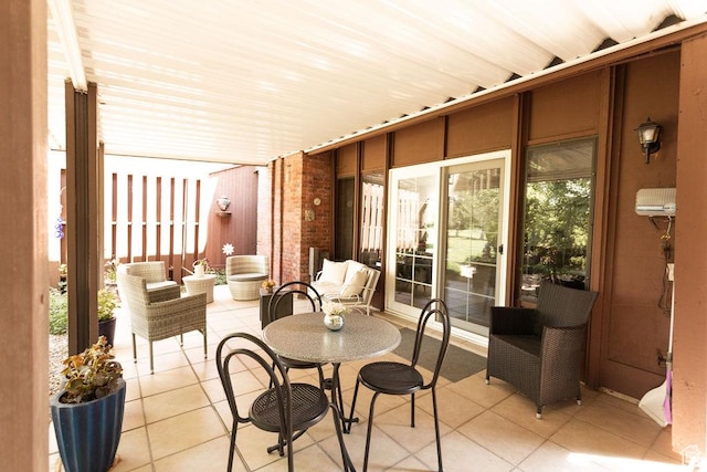 48 N White Barn Dr W, Pleasant View, UT 84414 - sunroom with tile patterned flooring and healthy amount of natural light