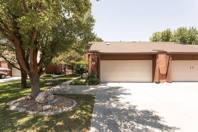 48 N White Barn Dr W, Pleasant View, UT 84414 - single story home with concrete driveway, brick siding, and roof with shingles
