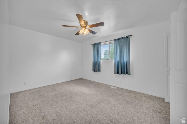 5350 S 3450 W, Roy, UT 84067 - spare room featuring ceiling fan and carpet