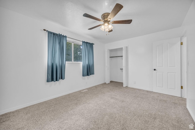 5350 S 3450 W, Roy, UT 84067 - unfurnished bedroom with carpet, a closet, and ceiling fan