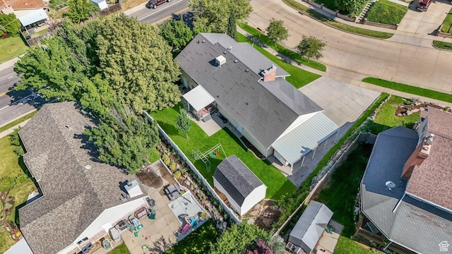1138 Briggs Dr, Bountiful, UT 84010 - aerial perspective of suburban area