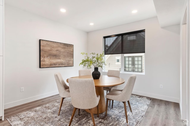 32 W 400 S, Bountiful, UT 84010 - dining area with wood finished floors and recessed lighting