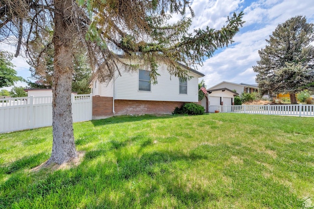 1481 W Bluemont Dr, Murray, UT 84123 - view of yard