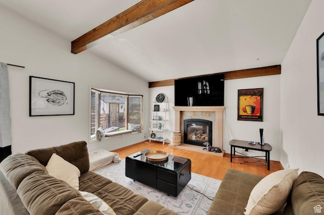 1481 W Bluemont Dr, Murray, UT 84123 - living area with a tiled fireplace and wood finished floors