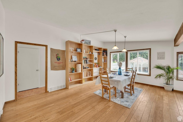 1481 W Bluemont Dr, Murray, UT 84123 - dining room featuring light wood-style floors and baseboards