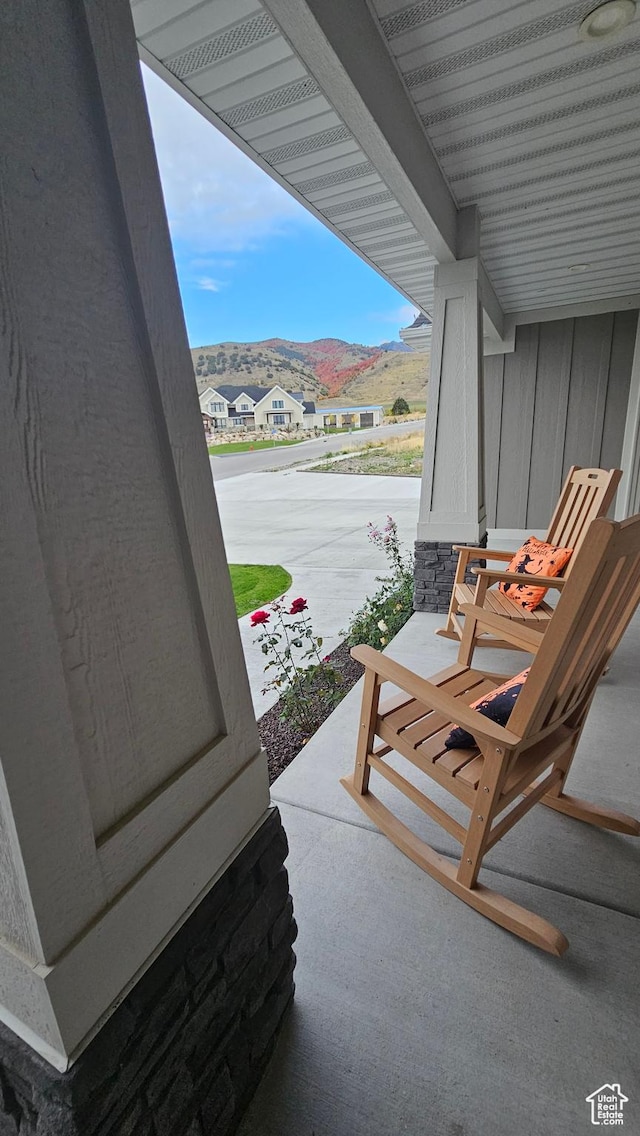 1268 E 300 S, Smithfield, UT 84335 - covered porch with a mountain view