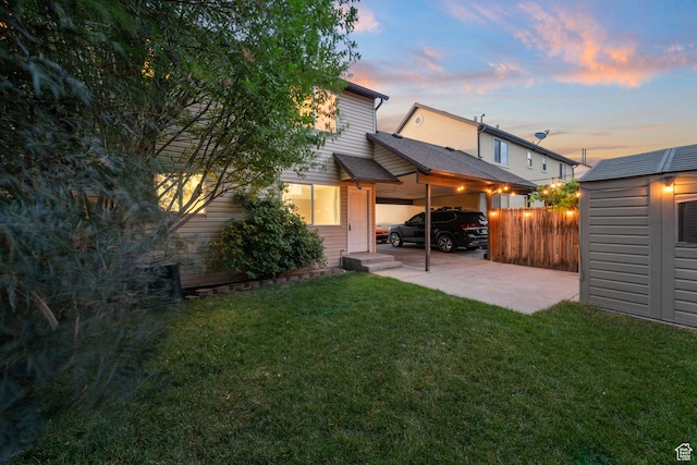 78 E 1450 S, Orem, UT 84058 - rear view of property featuring a storage unit