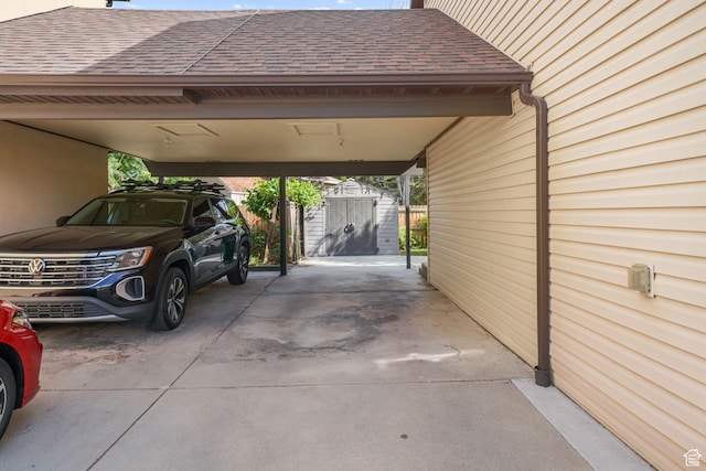 78 E 1450 S, Orem, UT 84058 - view of parking with a shed and a carport