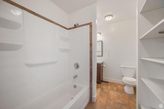 78 E 1450 S, Orem, UT 84058 - bathroom with vanity, stone tile flooring, and tub / shower combination
