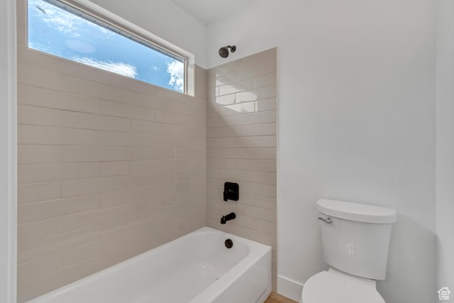 13749 S Crimson Patch Way, Riverton, UT 84096 - bathroom featuring toilet and shower / tub combination