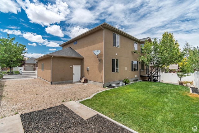 13749 S Crimson Patch Way, Riverton, UT 84096 - back of house featuring stucco siding