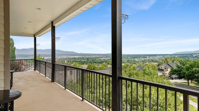 13994 S Stone Dr E, Draper, UT 84020 - balcony with a mountain view