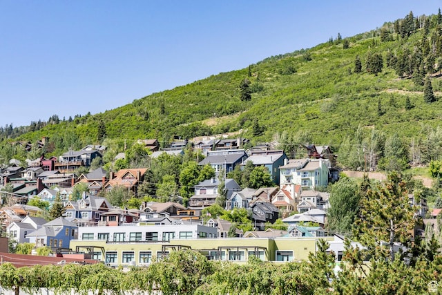 416 Marsac Ave, Park City, UT 84060 - aerial perspective of suburban area with a forest