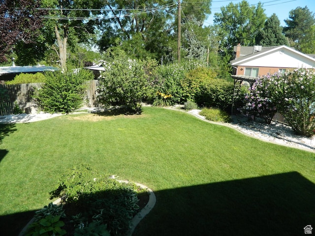 4222 S Edward Dr, Holladay, UT 84124 - view of yard