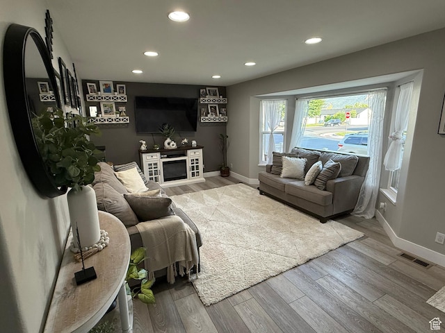 1079 E 850 S, Spanish Fork, UT 84660 - living room featuring recessed lighting and wood finished floors