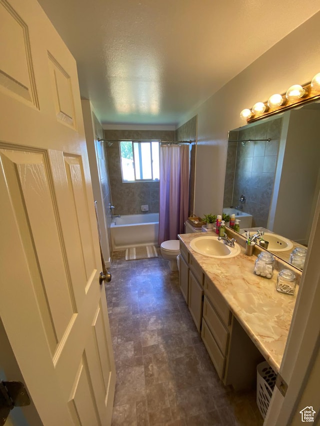 6690 S 3270 W, West Jordan, UT 84084 - bathroom with shower / tub combo and vanity