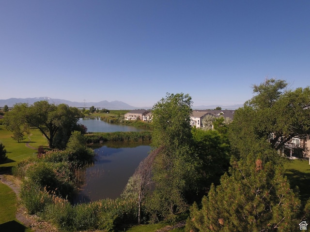 1959 W Golden Pond Way S, Orem, UT 84059 - water view with a mountain backdrop