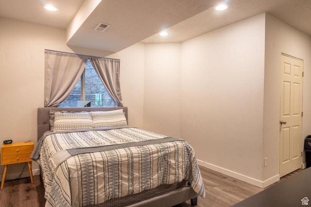 1959 W Golden Pond Way S, Orem, UT 84059 - bedroom featuring wood finished floors and recessed lighting