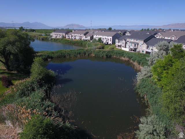 1959 W Golden Pond Way S, Orem, UT 84059 - water view with nearby suburban area and mountains