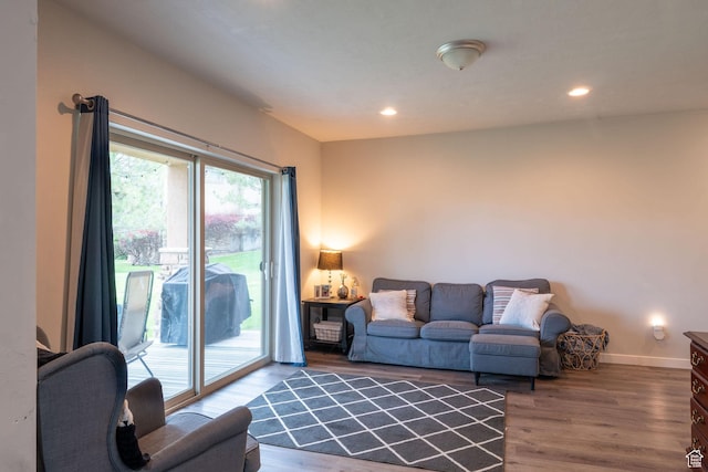 1959 W Golden Pond Way S, Orem, UT 84059 - living room with recessed lighting and wood finished floors