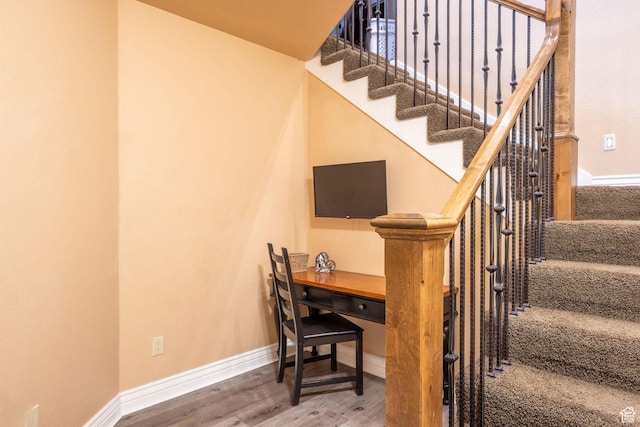 1959 W Golden Pond Way S, Orem, UT 84059 - home office with wood finished floors and baseboards