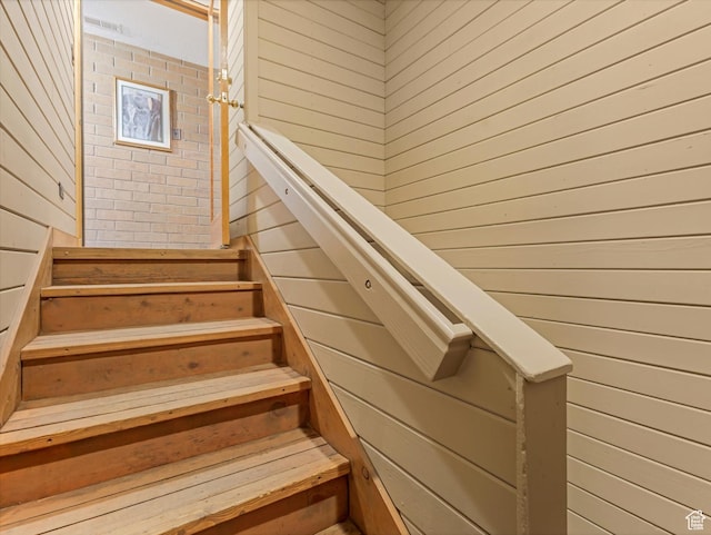 1679 Captain Molly Dr, Park City, UT 84060 - staircase with wooden walls and a sauna