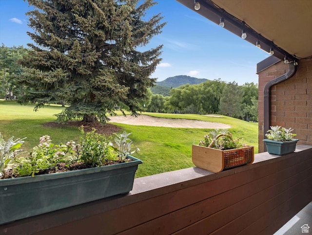 1679 Captain Molly Dr, Park City, UT 84060 - view of green lawn with a mountain view