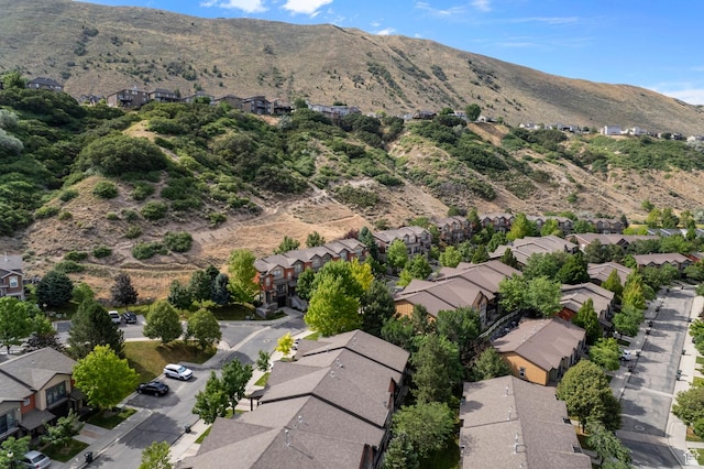 14858 S Ox Cart Ln, Draper, UT 84020 - aerial view of residential area featuring a mountainous background