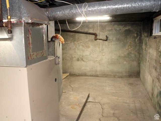 291 E 300 N Unit A, Heber City, UT 84032 - unfinished basement with heating unit
