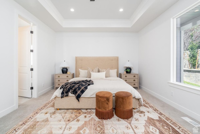 2960 N 1080 W, Lehi, UT 84043 - carpeted bedroom with a raised ceiling and recessed lighting
