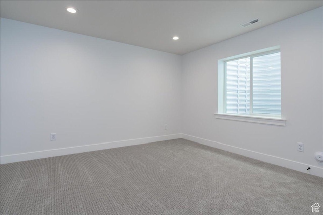 2960 N 1080 W, Lehi, UT 84043 - spare room with light colored carpet and recessed lighting