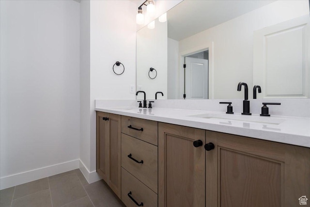 2960 N 1080 W, Lehi, UT 84043 - full bath featuring double vanity and tile patterned floors