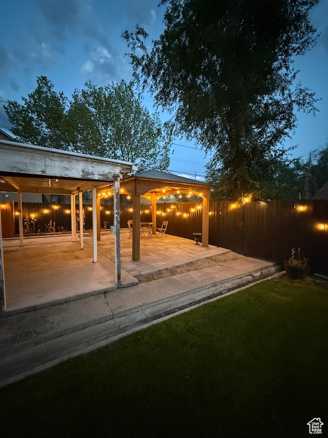 548 E 200 N, Payson, UT 84651 - view of patio / terrace featuring a gazebo