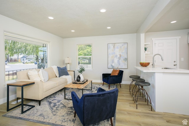 886 W 500 N, Orem, UT 84057 - living area with light wood finished floors and recessed lighting