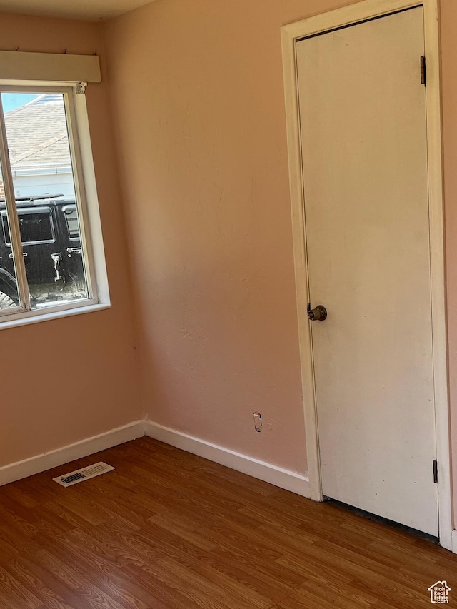 1145 S Navajo St, Salt Lake City, UT 84104 - empty room with wood finished floors