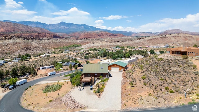 214 W Shinarump Cir, Leeds, UT 84746 - aerial view of a mountain backdrop