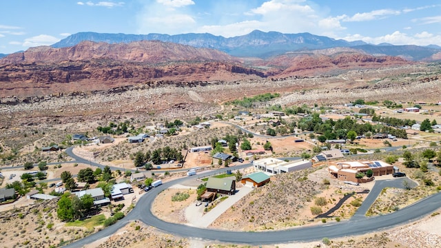 214 W Shinarump Cir, Leeds, UT 84746 - aerial view of a mountain backdrop