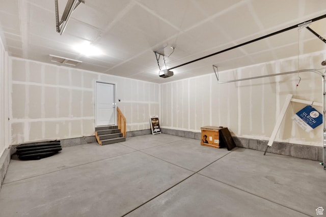 1182 N Berra Blvd, Tooele, UT 84074 - garage with a garage door opener
