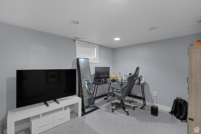 2217 Monroe Blvd, Ogden, UT 84401 - office with baseboards and recessed lighting