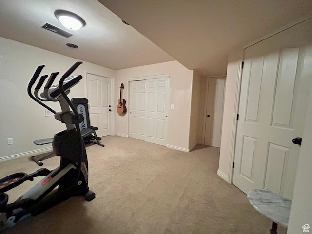 4140 W 975 S, Cedar City, UT 84720 - exercise room featuring light carpet and baseboards